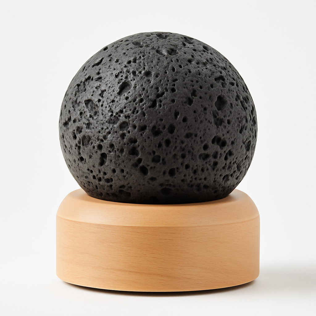 ZENOVA – Diffuseur d’huiles essentielles en pierre volcanique naturelle